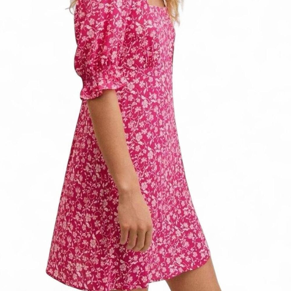 Mango Women's Pink Dress